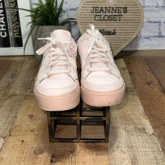 Nike Court Legacy Lift Shoes DM7590 600 Light Soft Pink Sail Size 9 - Picture 4 of 10